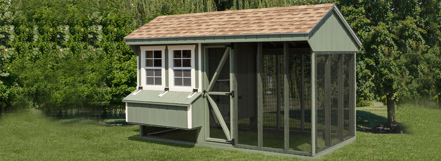 Combination Chicken Coop Sale