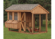 Combination Style Chicken Coops