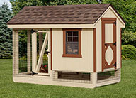 Combination Style Chicken Coops