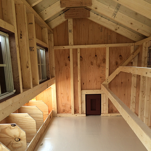 Quaker Style 7x12 Feed Room Chicken Coops In Lancaster Pa