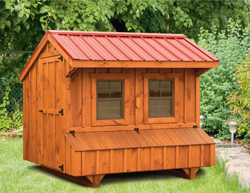 Quaker Style 5x8 Chicken Coops in Lancaster PA | Chicken Coops Reading ...