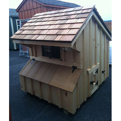 Lean-To L44 4x4 CHICKEN COOPS